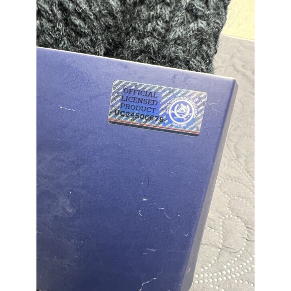 U.S Polo Assn. Cable Knit Pom Hat & Infinity Scarf Black NWT Fall Winter Chic - Picture 4 of 7